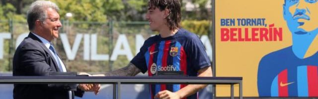 九游娱乐-贝列林：我本感觉今年很难回归 感谢巴萨给我机会